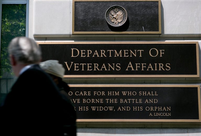 This week, the Department of Veterans Affairs confirmed that at least 29,000 American combat veterans are being prevented from obtaining their health care benefits. (Andrew Harrer/Bloomberg)