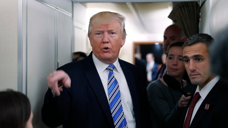 President Trump said on Saturday that a decision on who would replace fired FBI Director James Comey could come within a week. (AP Photo/Pablo Martinez Monsivais)