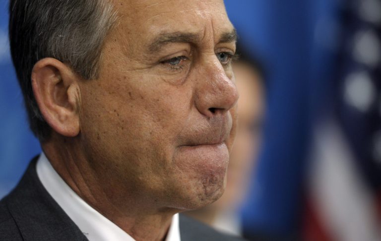 House Speaker John Boehner, R-Ohio.  (AP/Cliff Owen)