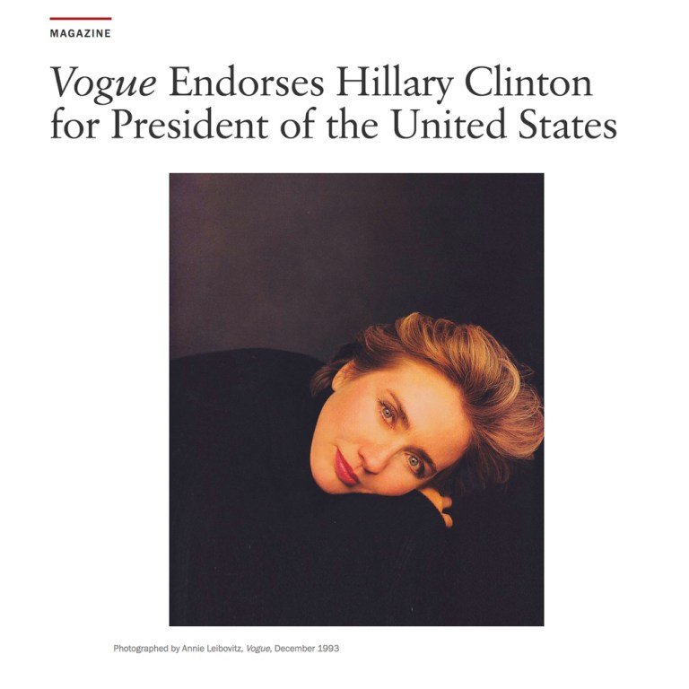 ‘Vogue’ and the Airbrushed Crossroads of Fashion and Politics