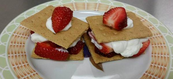 Government s’mores: Strawberries instead of chocolate, yogurt instead of marshmallows