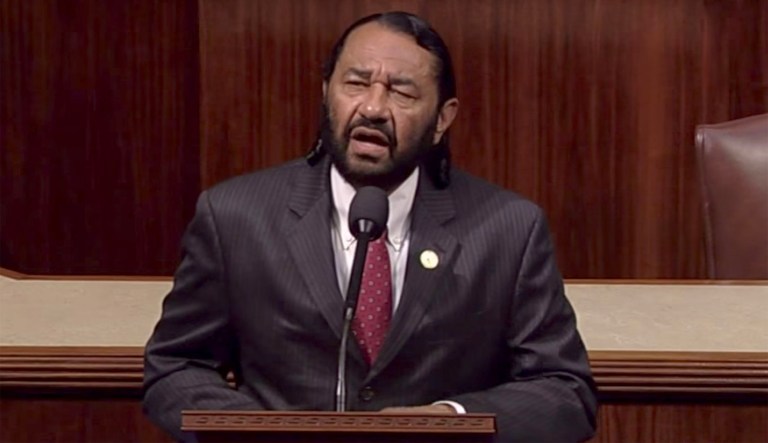 Green said that by firing Comey, Trump is obstructing the investigation 