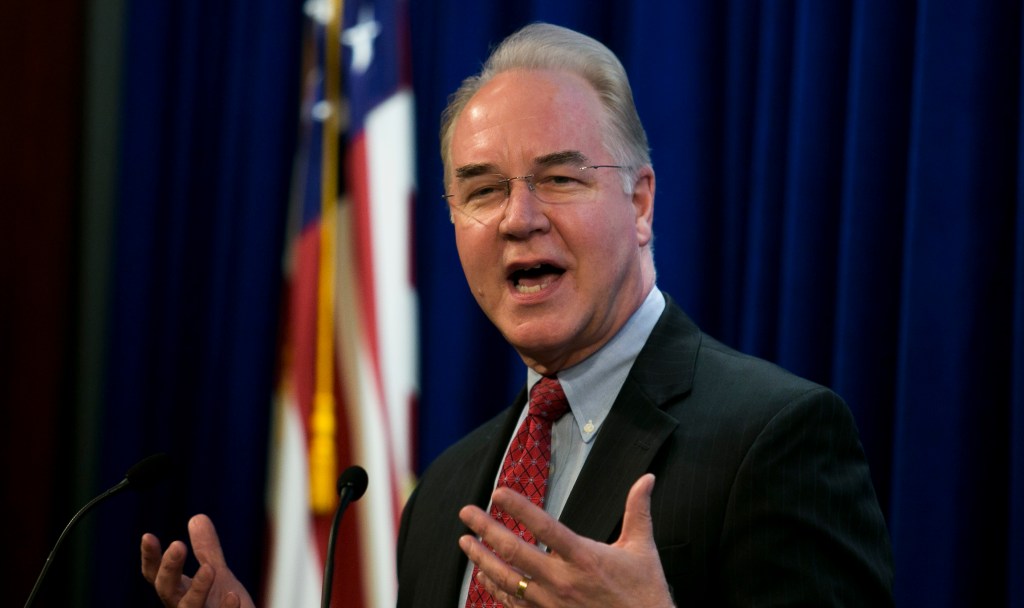 Senate advances Tom Price nomination to lead HHS