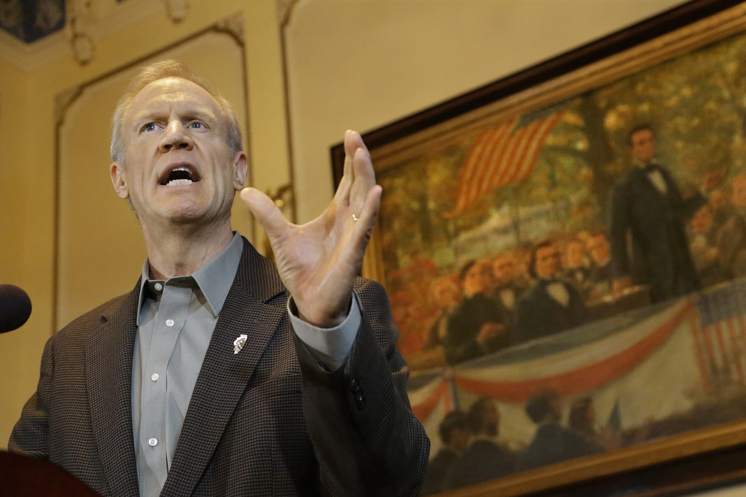 Illinois says state employees cannot be forced to back unions