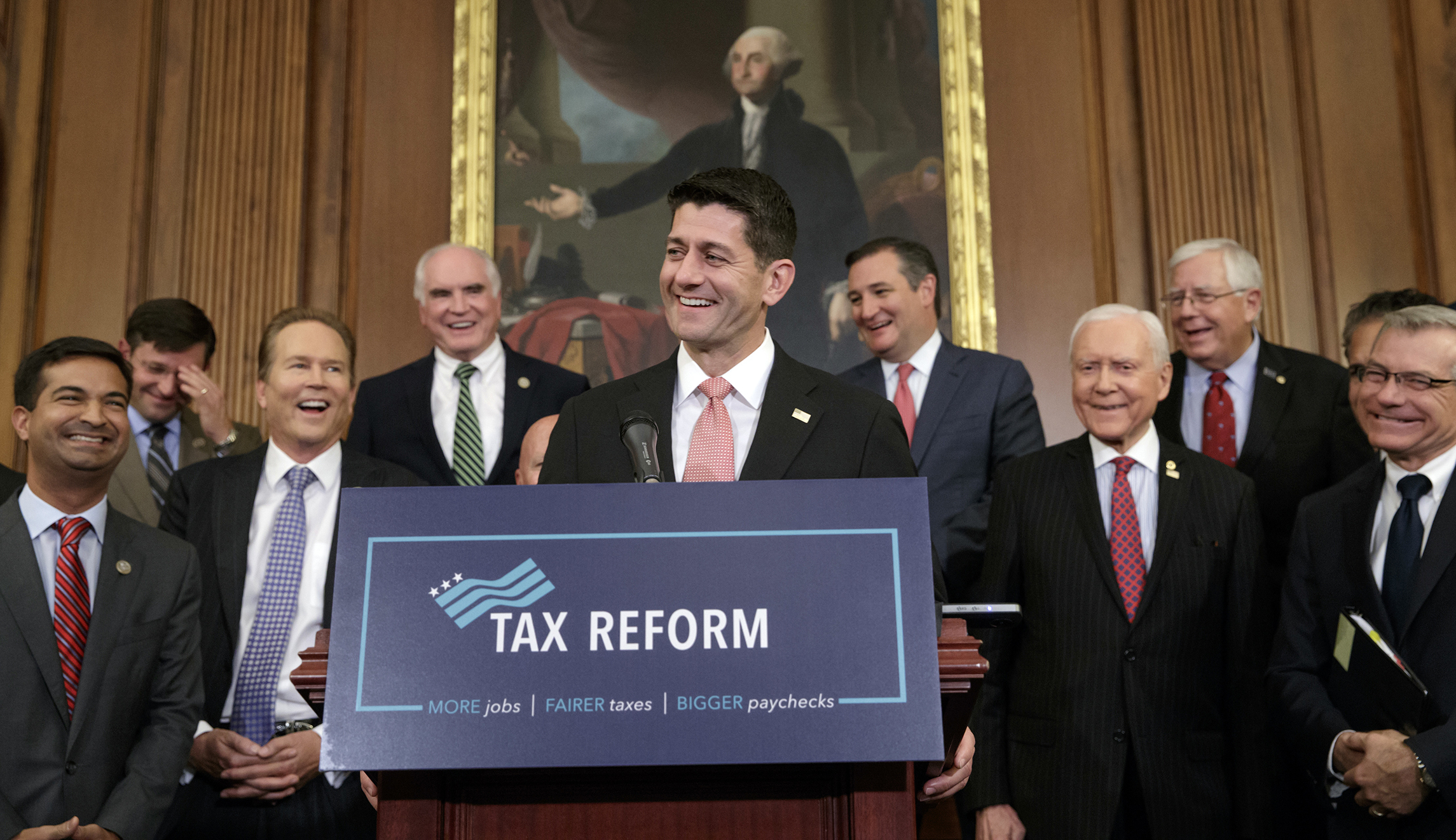 Christmas Eve vote on tax reform is likely, Patrick McHenry says