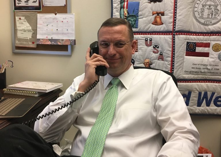 Rep. Doug Collins, R-Ga., won't fight with callers but he'll 