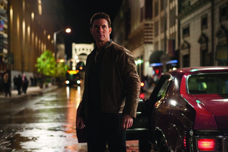 FILE - This publicity film image released by Paramount Pictures shows Tom Cruise in a scene from 