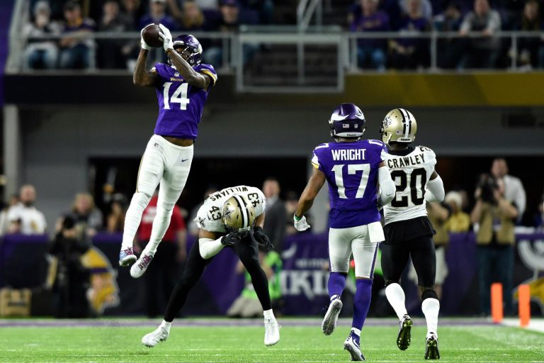 The Vikings-Saints Ending Set to Vin Scully’s Call of Bill Buckner