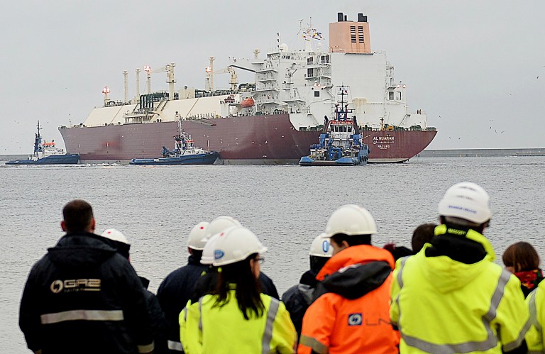 Big energy users are warning the administration that shipping more natural gas abroad is problematic for growing businesses and jobs domestically. (AP Photo/ Lukasz Szelemej, file)