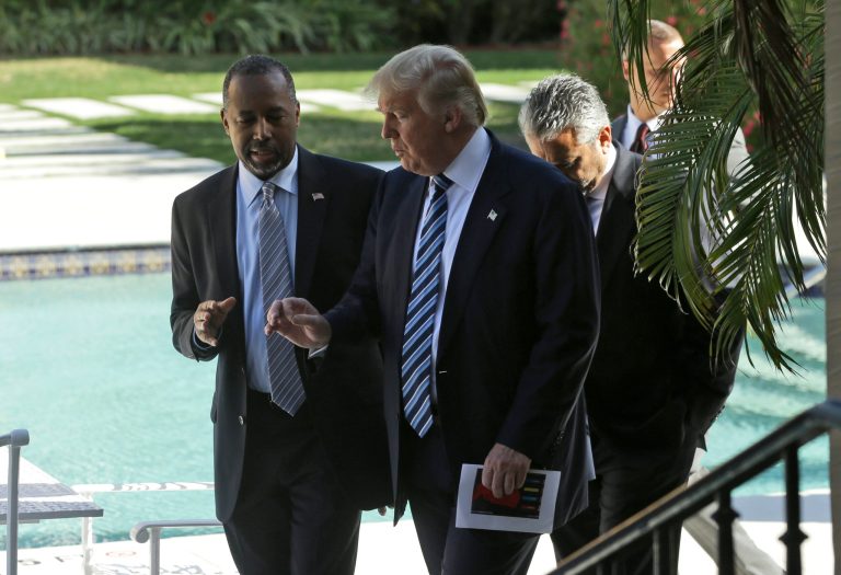 Carson blamed the media for misconstruing his initial remarks. (AP Photo/Lynne Sladky)