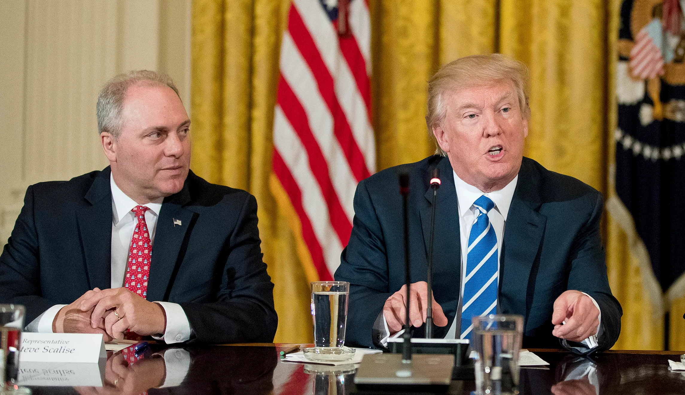 Trump to meet Wednesday with Steve Scalise, other lawmakers on gun control