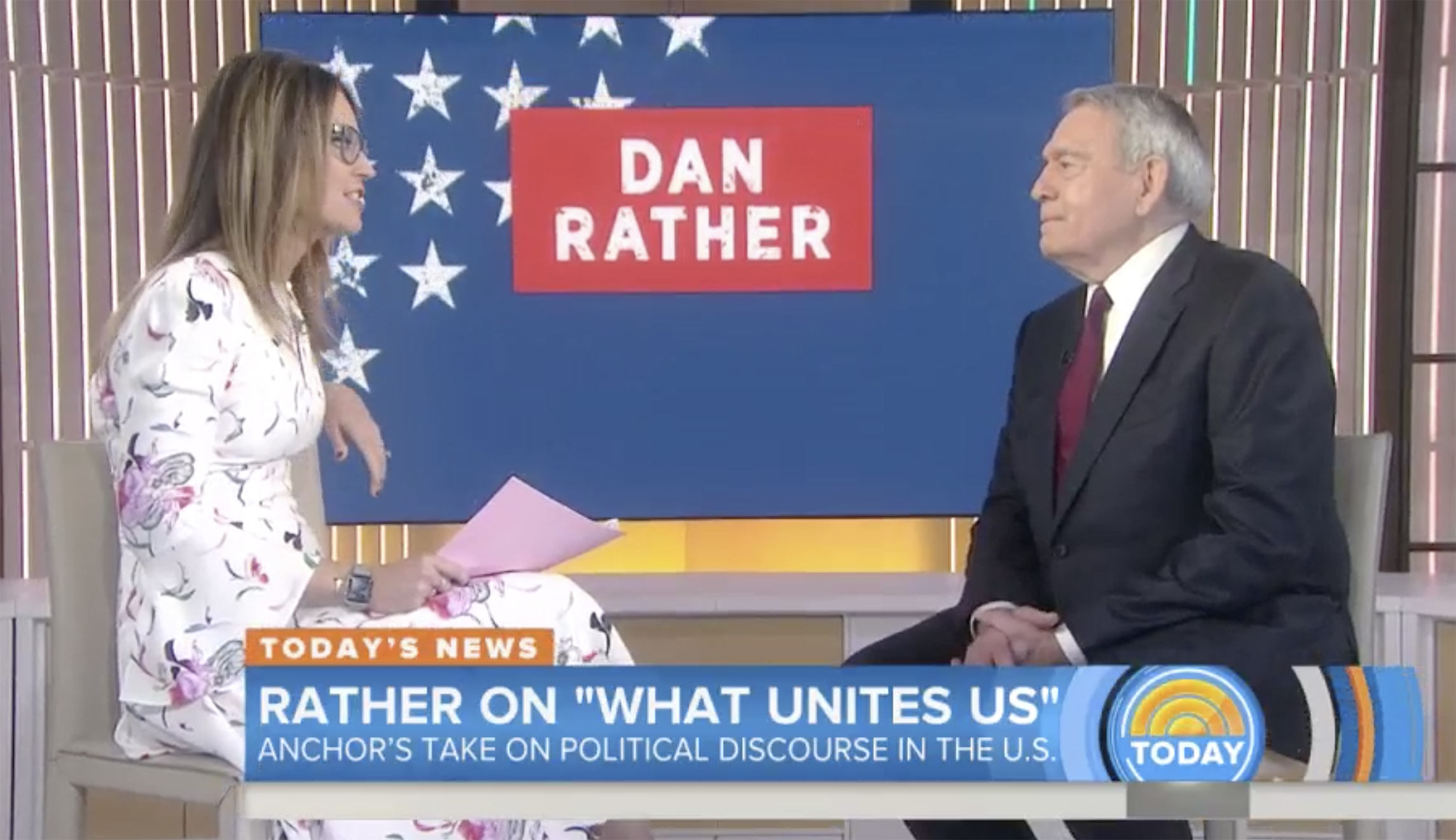 ‘Today’ show actually brought on Dan Rather – Dan Rather! – to discuss made-up news stories
