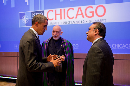 Pakistani president forces meeting with Obama