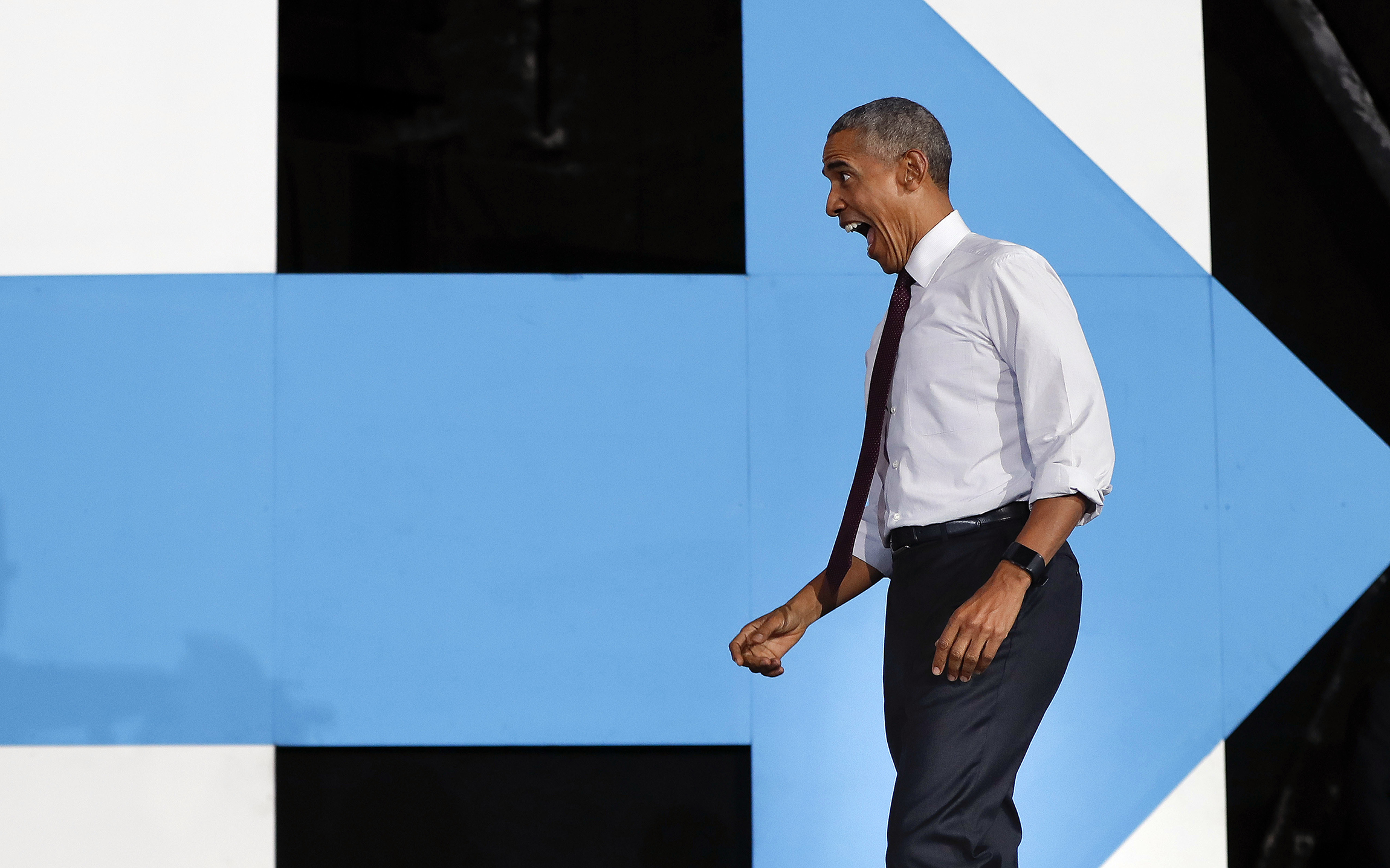 Obama: Republicans would vilify me if I talked like Trump