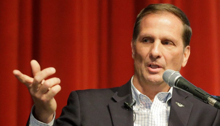 He said the emails released Tuesday are going to raise more questions. (AP Photo/Rick Bowmer)