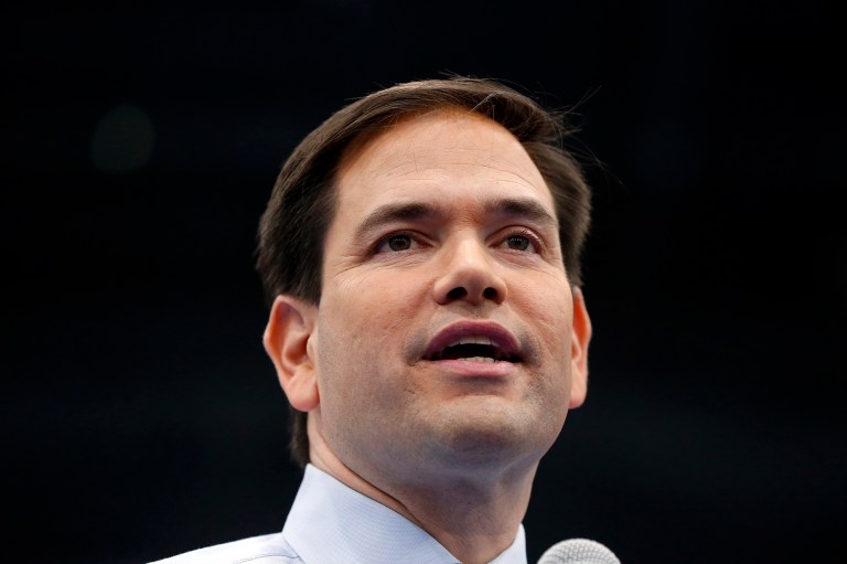 Former Republican presidential candidate Sen. Marco Rubio, R-Fla., said 