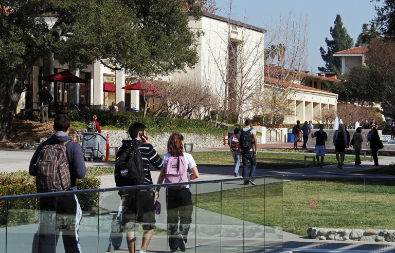 The letter, authored and co-signed by 25 students, is stuffed with more progressive buzzwords. (AP Photo/Reed Saxon)