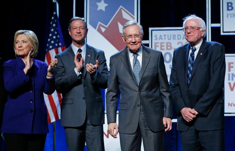 Reid said the states that follow Iowa and New Hampshire matter more. (AP Photo/John Locher)