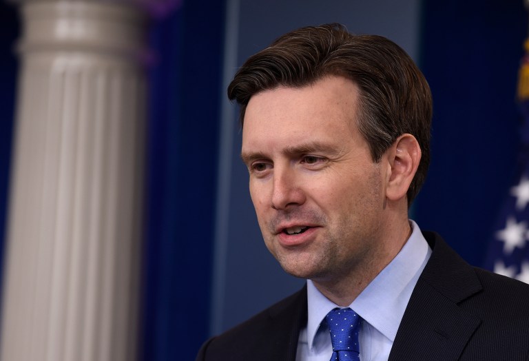 —œThere was no political effort to manipulate the information that was presented—£ to the public, Josh Earnest said on Tuesday. (AP Photo)