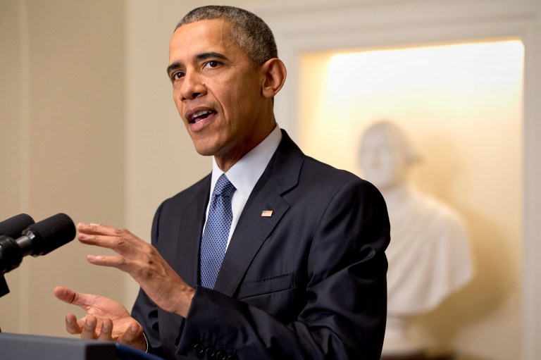 President Obama will get his wish next week at the United Nations with dozens of countries committing to sign the Paris climate change deal. (AP Photo/Jacquelyn Martin)