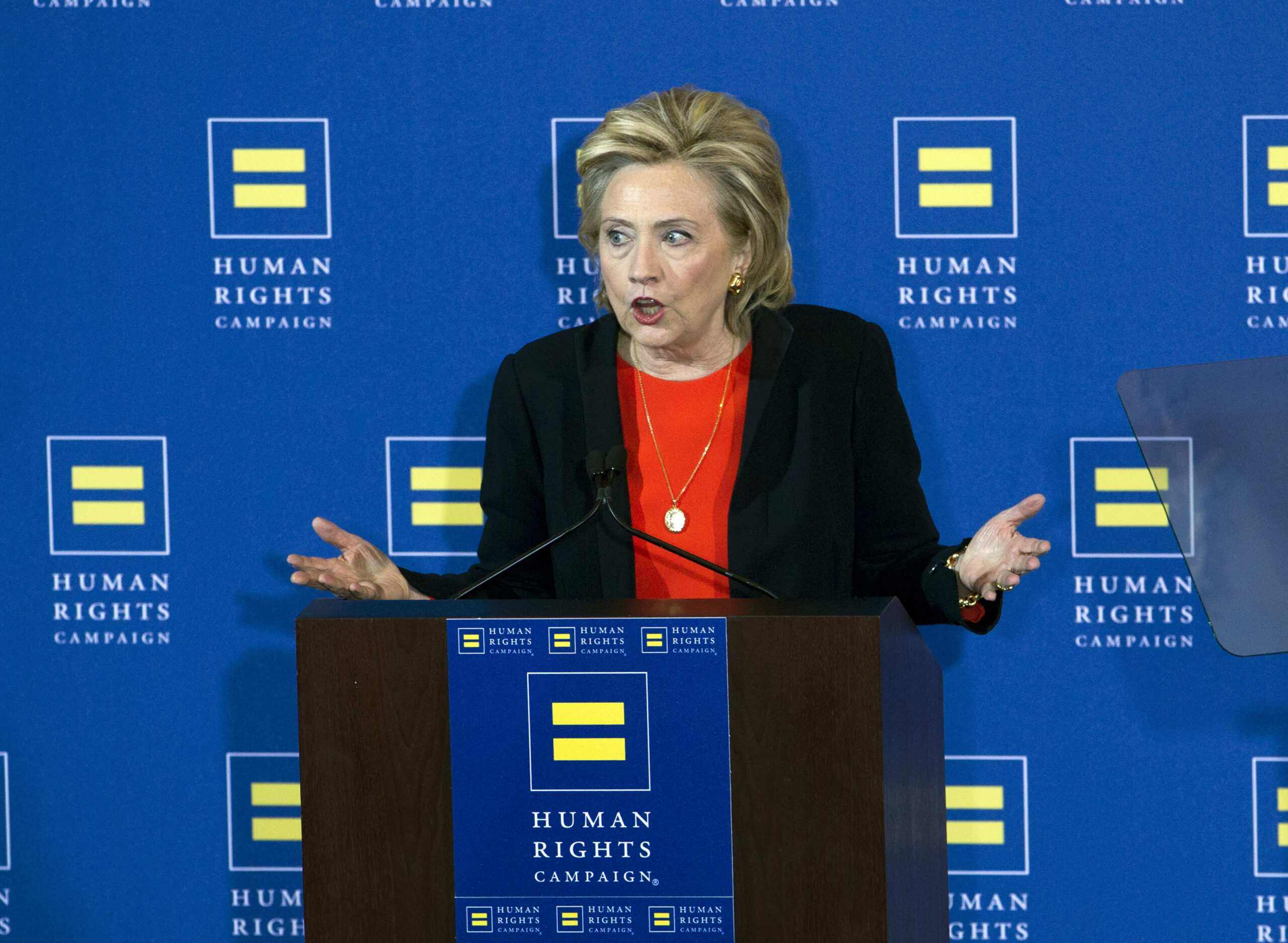 Clinton to LGBT group: You’ve helped change my mind