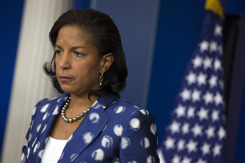 Susan Rice Denies Playing Politics With Unmasking Requests