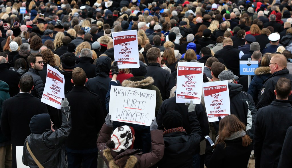 Missouri unions block state right-to-work vote