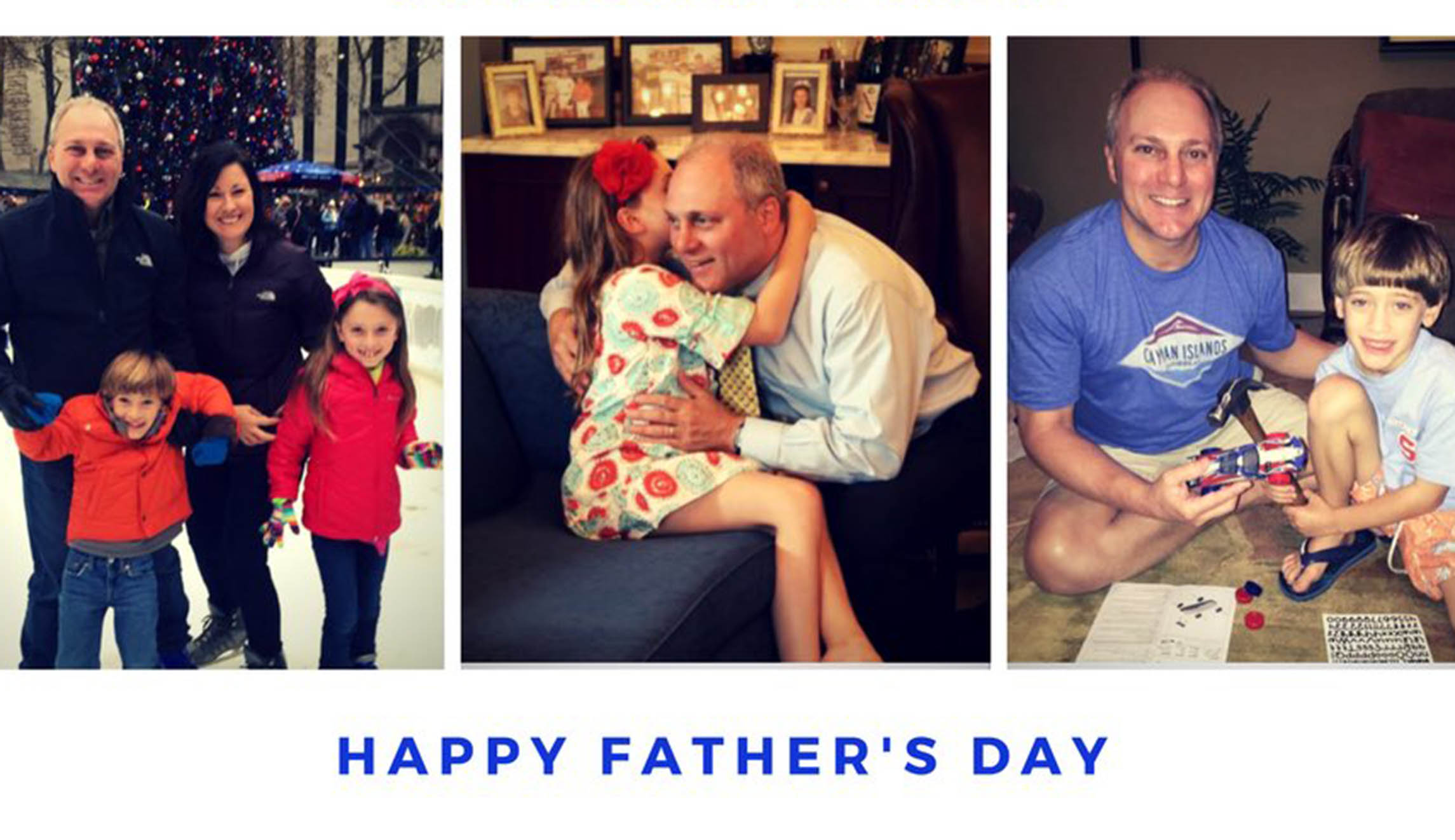 Steve Scalise celebrates ‘special’ Father’s Day