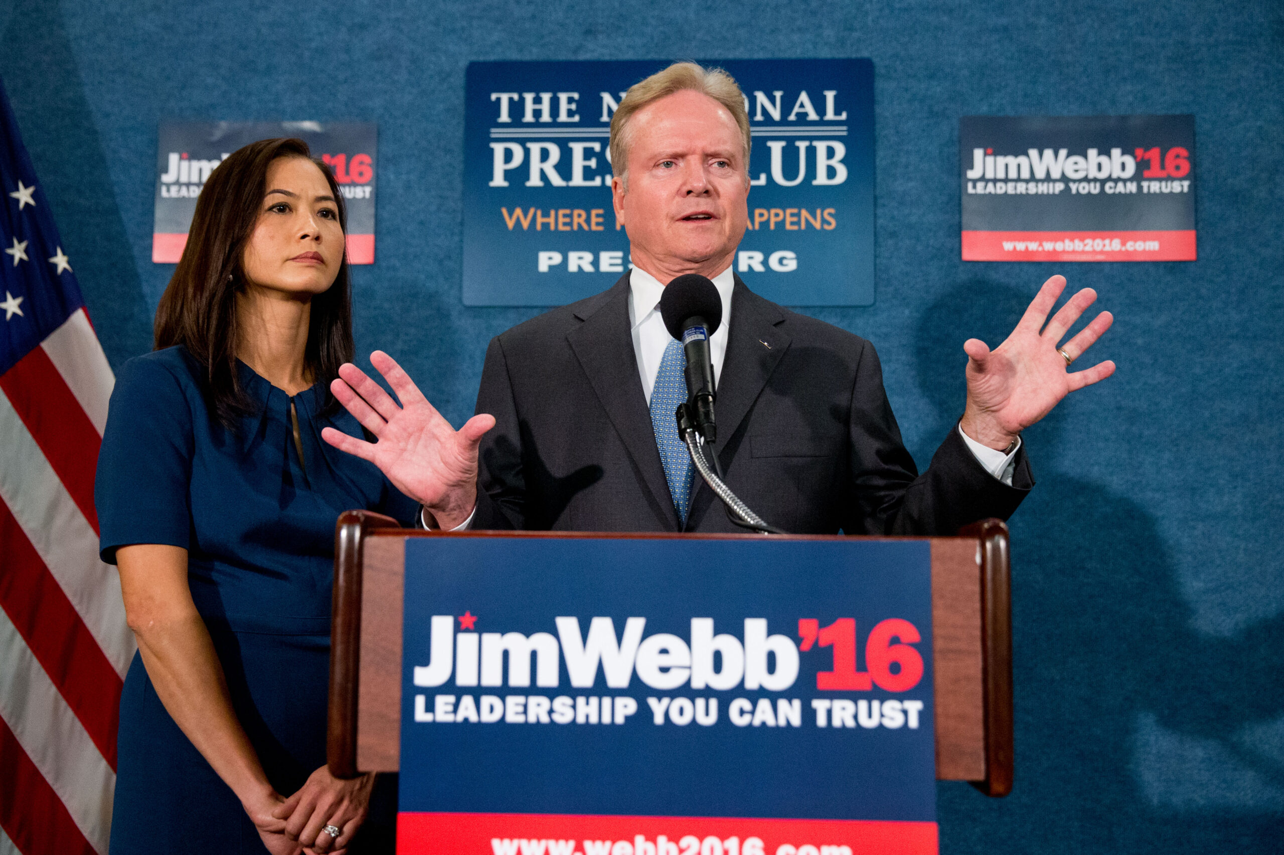 Jim Webb declines Naval Academy alumni award amid controversy