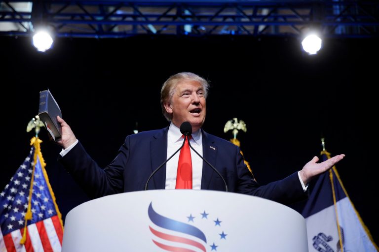 Republican presidential front-runner Donald Trump on Wednesday called Hillary Clinton 
