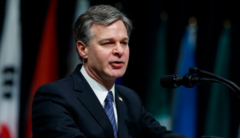 In light of the backlash of the memo, Christopher Wray told his agency: 