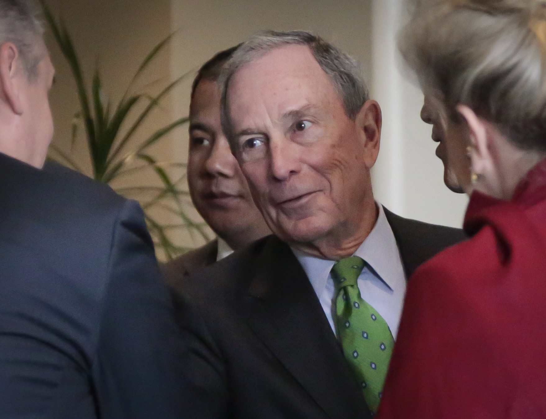 Bloomberg says ‘all the options’ open when asked about White House run