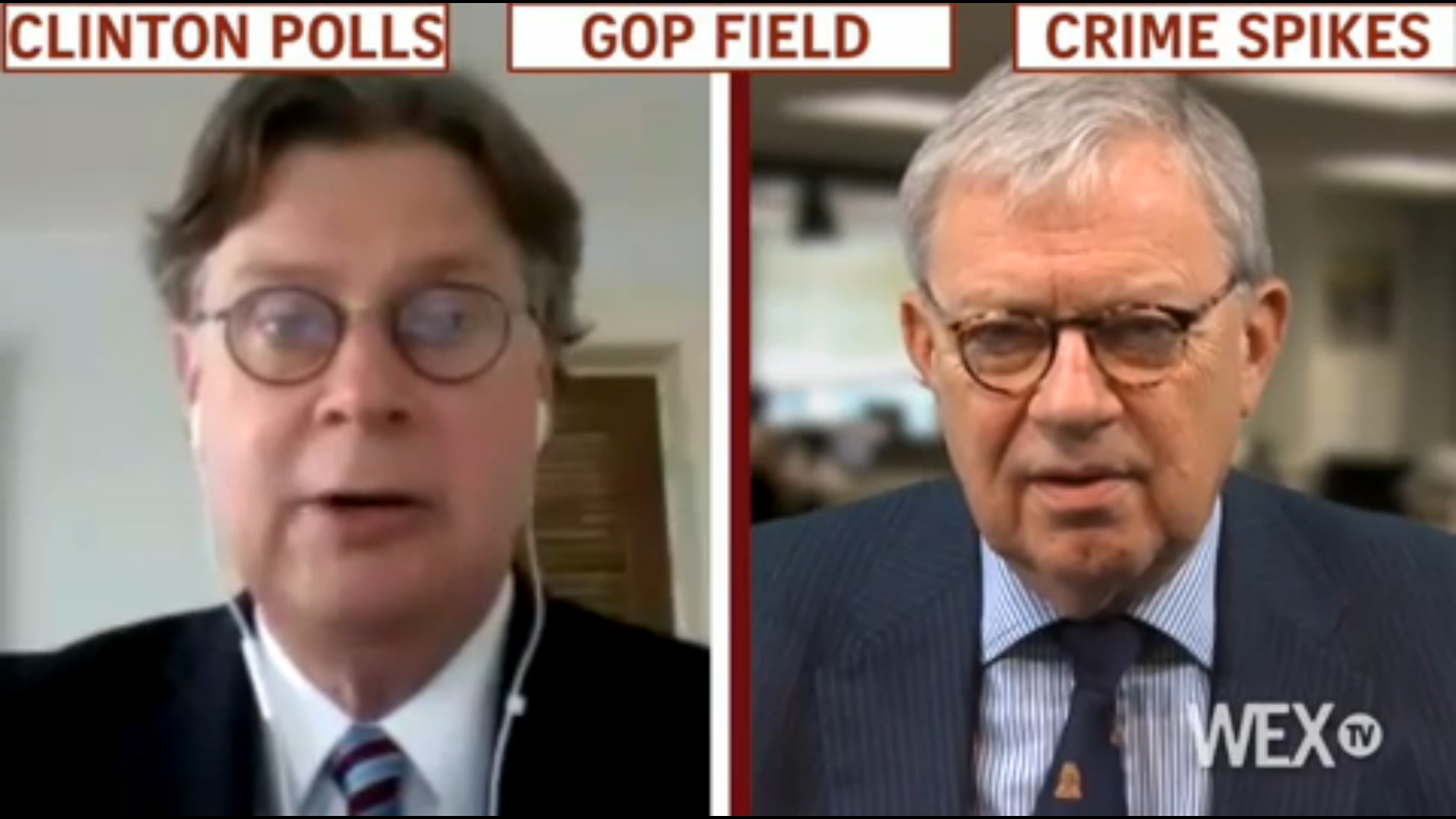 Byron & Barone: Clinton’s polling problem, the growing GOP field and a spike in crime