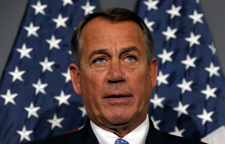 House Speaker John Boehner of Ohio, shown here Oct. 23, said Wednesday that his chamber will not take up the Senate's immigration reform measure. (AP Photo/Susan Walsh)