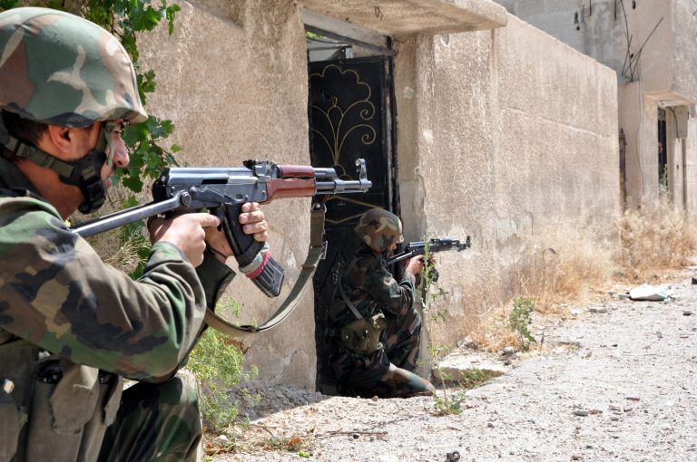 The Assad regime and the Syrian rebel fighters are not ready to put down their arms. (AP file)