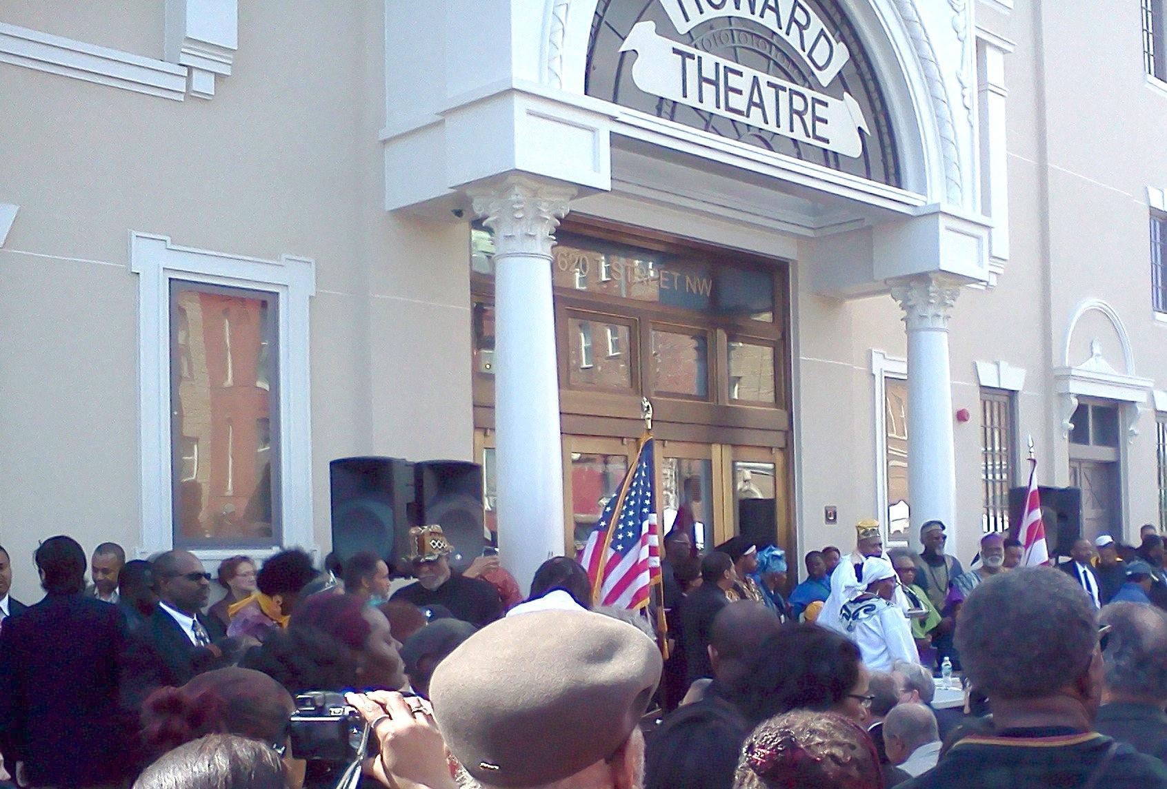 Howard Theatre reopens to big crowd, fanfare