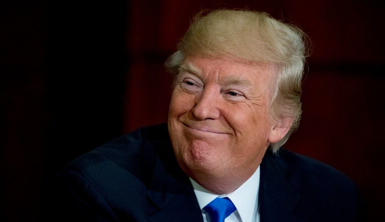 President Trump chose to remain silent on Twitter during former FBI Director James Comey's testimony before the Senate Intelligence Committee. (AP Photo/Andrew Harnik)