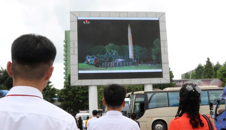 Pretty much everybody following North Korea's nuclear activity over the last year knew that at some point in time, Kim Jong Un's regime would finally master the technology needed to pair a nuclear bomb with an intercontinental ballistic missile. If it didn't happen today, it would happen the next day or the day after that. (AP Photo/Jon Chol Jin)