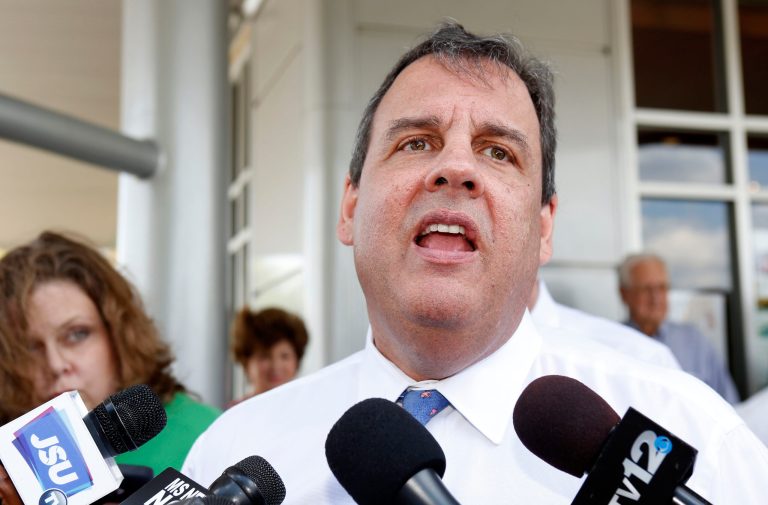 Though he hasn't formally announced, N.J. Gov. Chris Christie is getting a lot of attention from the press, much of it negative. (AP)