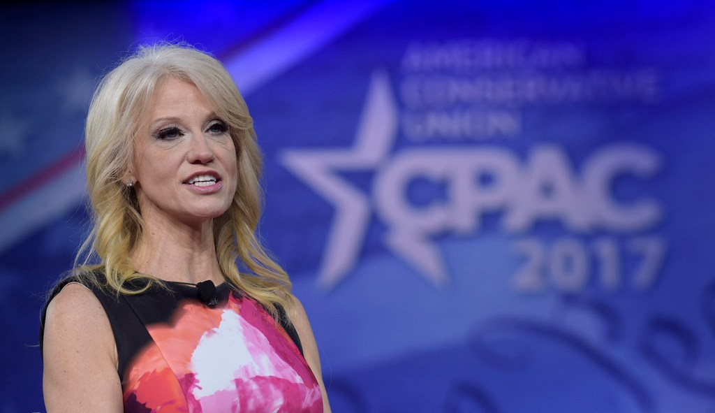 Conway hammers feminists for ‘problem with women in power’