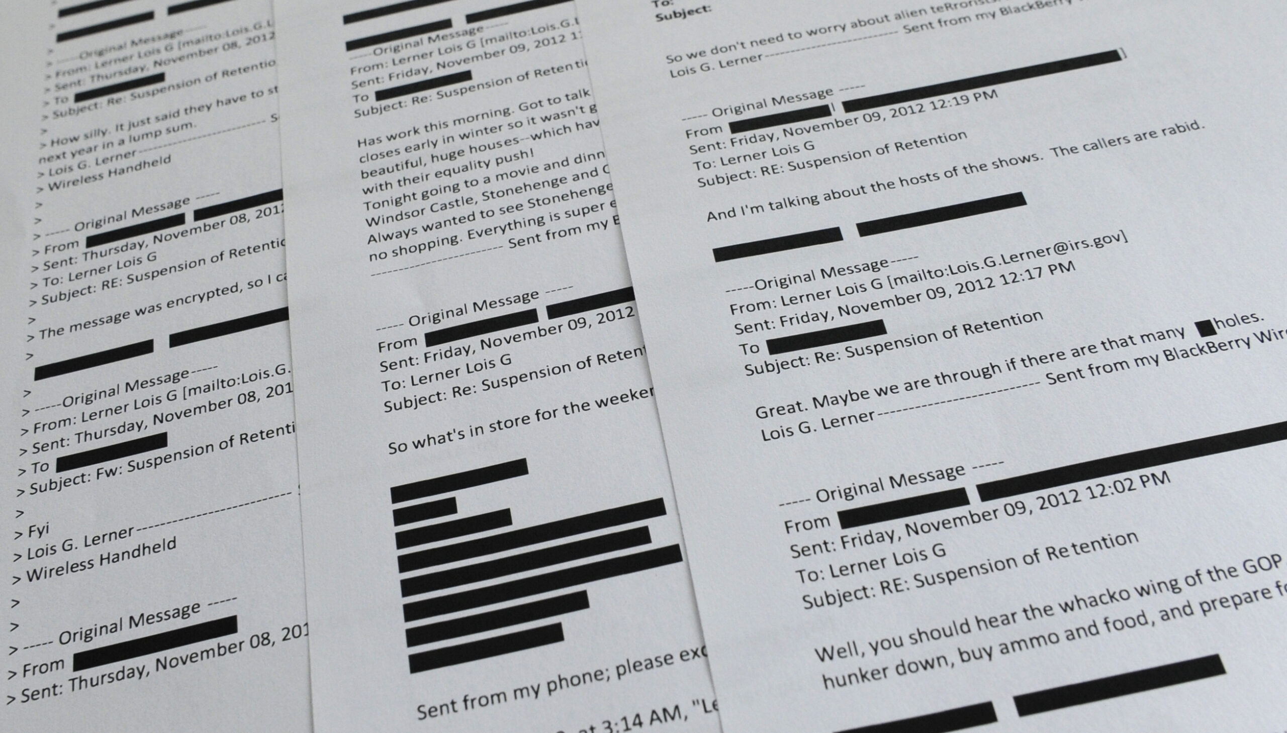 New emails show IRS’ Lerner met with DOJ prosecutors before 2010 elections
