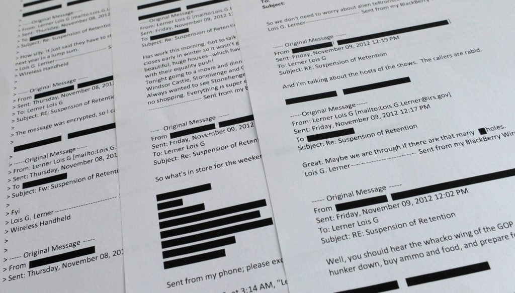 New emails show IRS’ Lerner met with DOJ prosecutors before 2010 elections