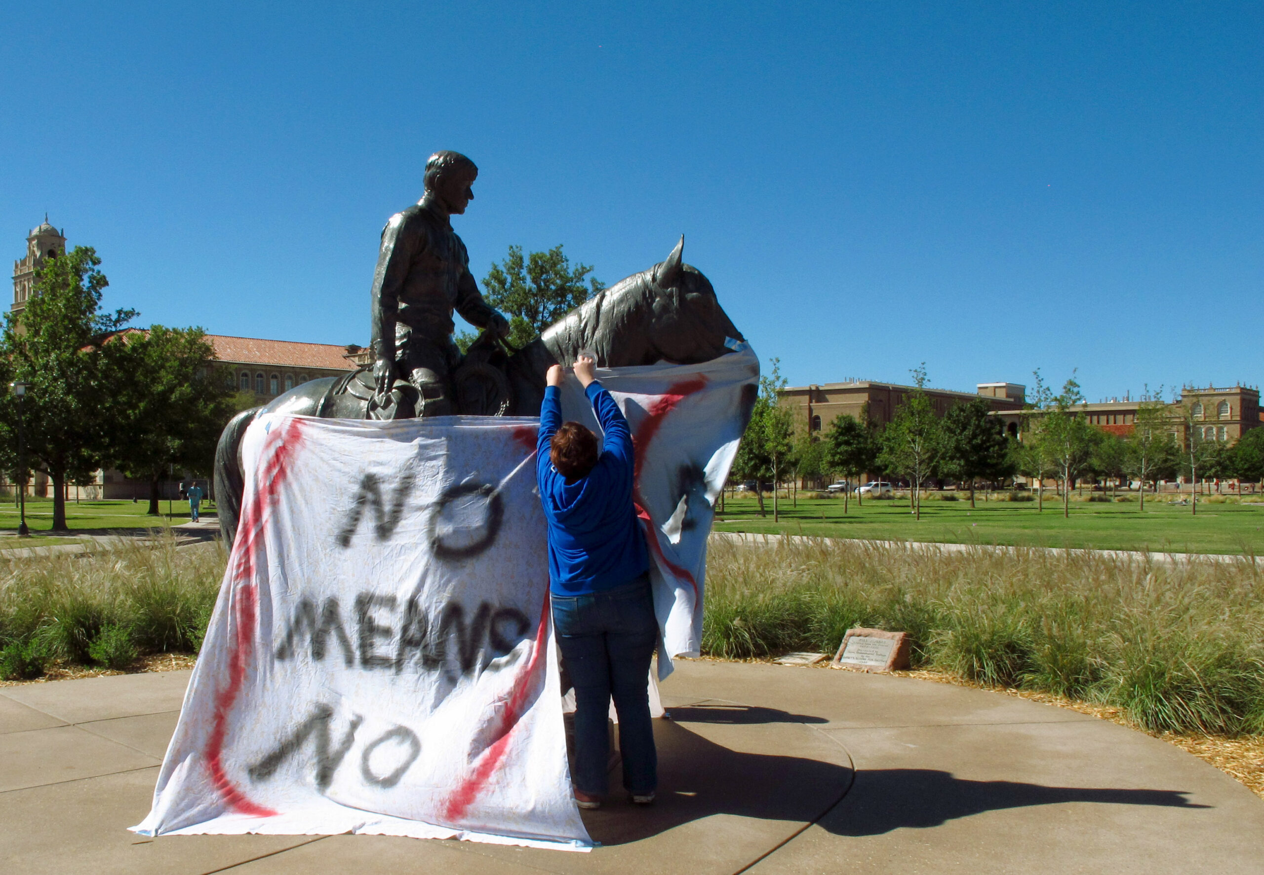 Texas Tech students protest against ‘rape culture’