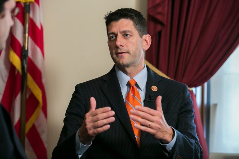 Paul Ryan says he hopes his party can hit singles and doubles when it comes to spending and taxing. (Graeme Jennings/Examiner)