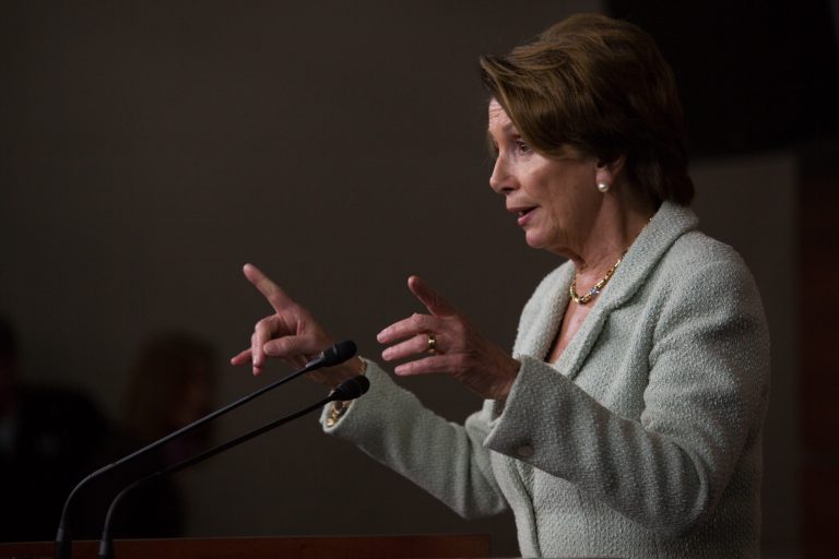 House Democratic leader Nancy Pelosi said her party will push a 