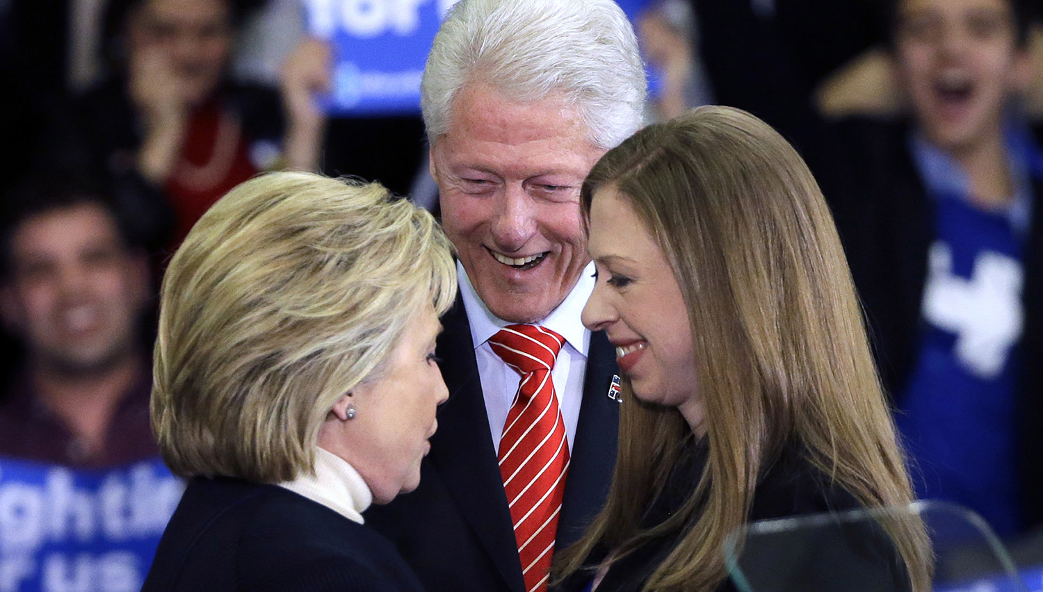 Hillary gets a surprise supporter with birth of new grandchild