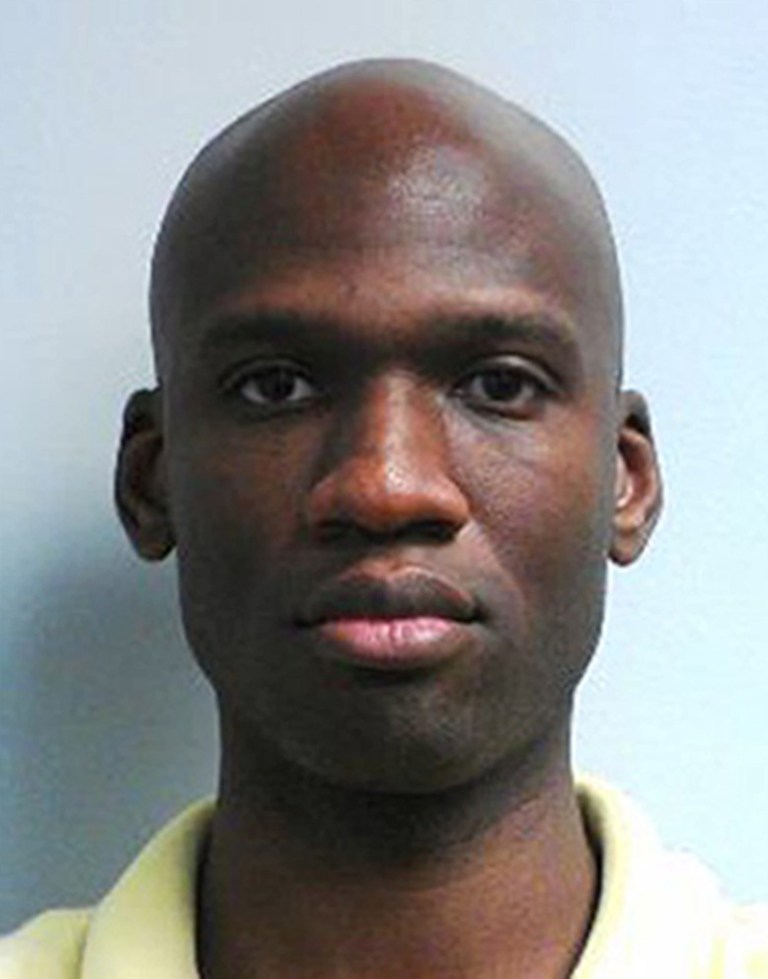 This image released by the FBI shows a photo of Washington Navy Yard gunman Aaron Alexis. Alexis, who killed 12 people in last year's rampage at Washington's Navy Yard lied so convincingly to Veterans Affairs doctors before the shootings that they concluded he had no mental health issues despite serious problems and encounters with police during the same period, according to a review by The Associated Press of his confidential medical files. (AP Photo/FBI)
