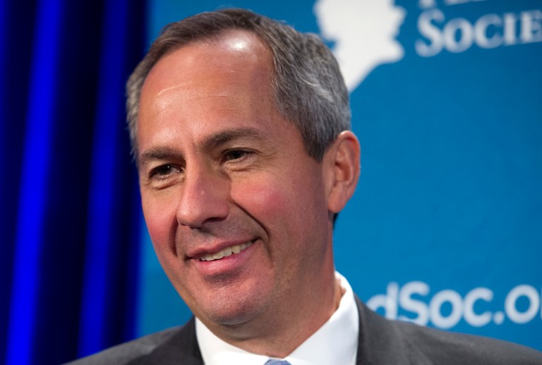 Judge Thomas Hardiman, a suburban Pittsburgh federal judge on the Third U.S. Circuit Court of Appeals in Pittsburgh, has emerged as one of President Trump's finalists for the vacant seat on the U.S. Supreme Court. (AP Photo/Cliff Owen)