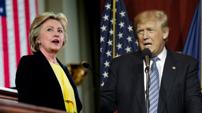 Harvard University reports Hillary Clinton is failing among millennials while Donald Trump backers are enthusiastic. (AP Photos)