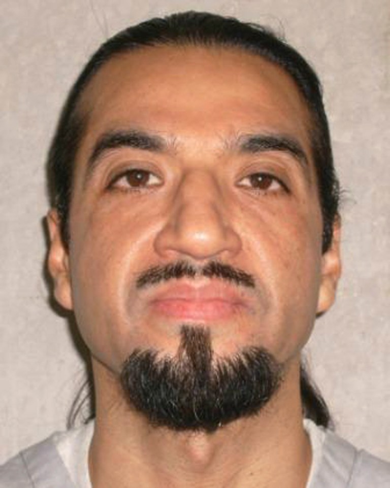   In this June 29. 2011 photo provided by the Oklahoma Department of Corrections, George Ochoa is pictured. U.S. District Judge David Russell on Monday, Dec. 3, 2012 denied Ochoa's attempt for a stay of execution. Ochoa is scheduled for execution Dec. 4, 2012, for the 1993 killings of an Oklahoma City couple. (AP Photo/Oklahoma Department of Corrections)  